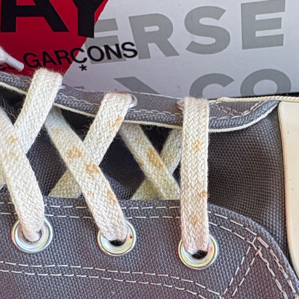 Converse Unisex Comme des Garcons shoes size 12 - Picture 2 of 13